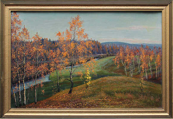 Дубовицкий Виктор Николаевич. Осень на реке Истре